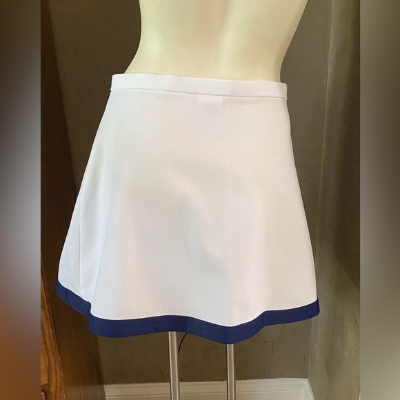ADIDAS Tennis MINI Wrap SKIRT real VINTAGE 80's 90's Women’s size 12 - Picture 2 of 16